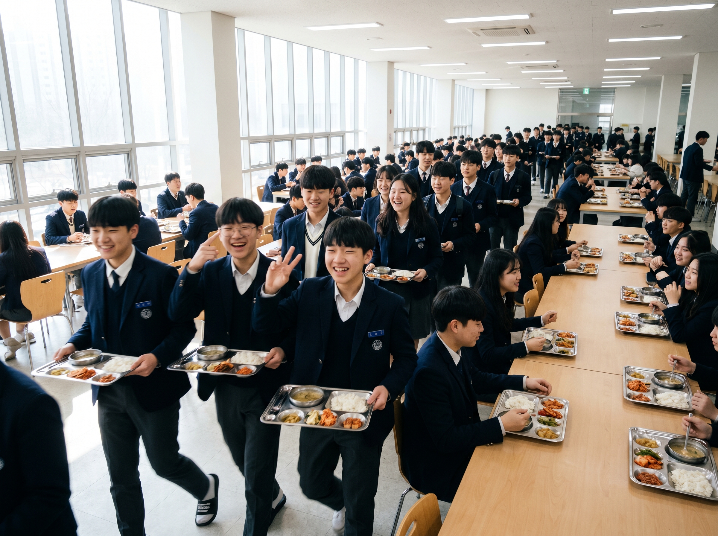 학교급식 다회용 식판 순환 공급